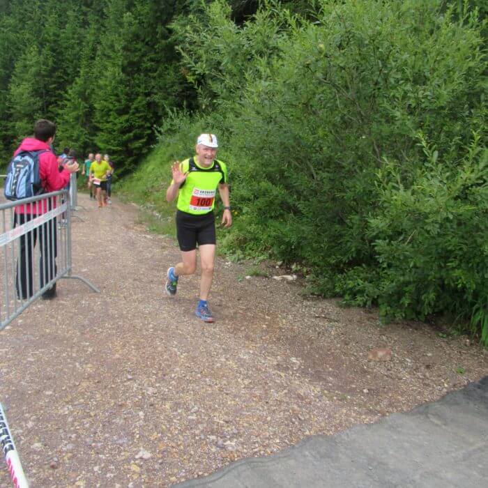 Matthias Thaler beim Erzberglauf