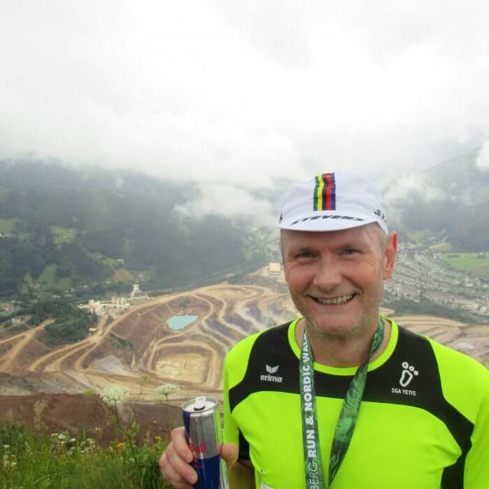 Matthias Thaler beim Erzberglauf