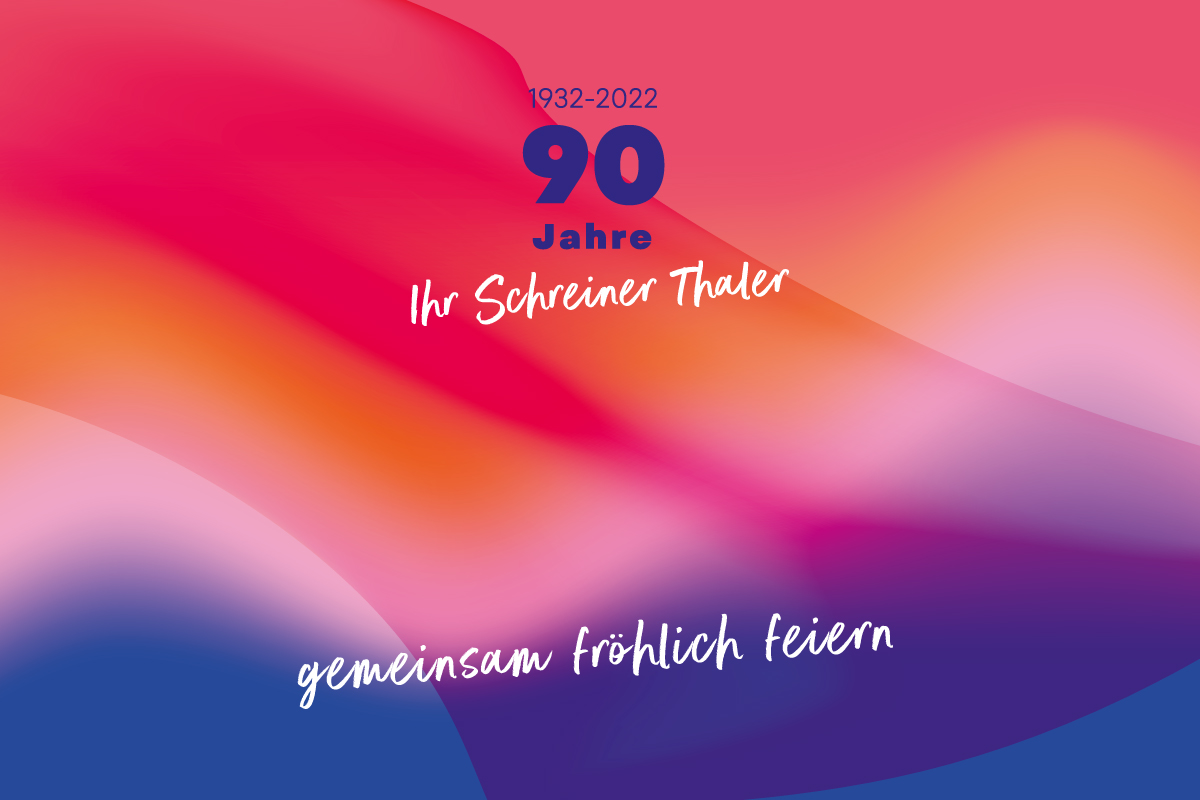 90 Jahre Ihr Schreiner Thaler